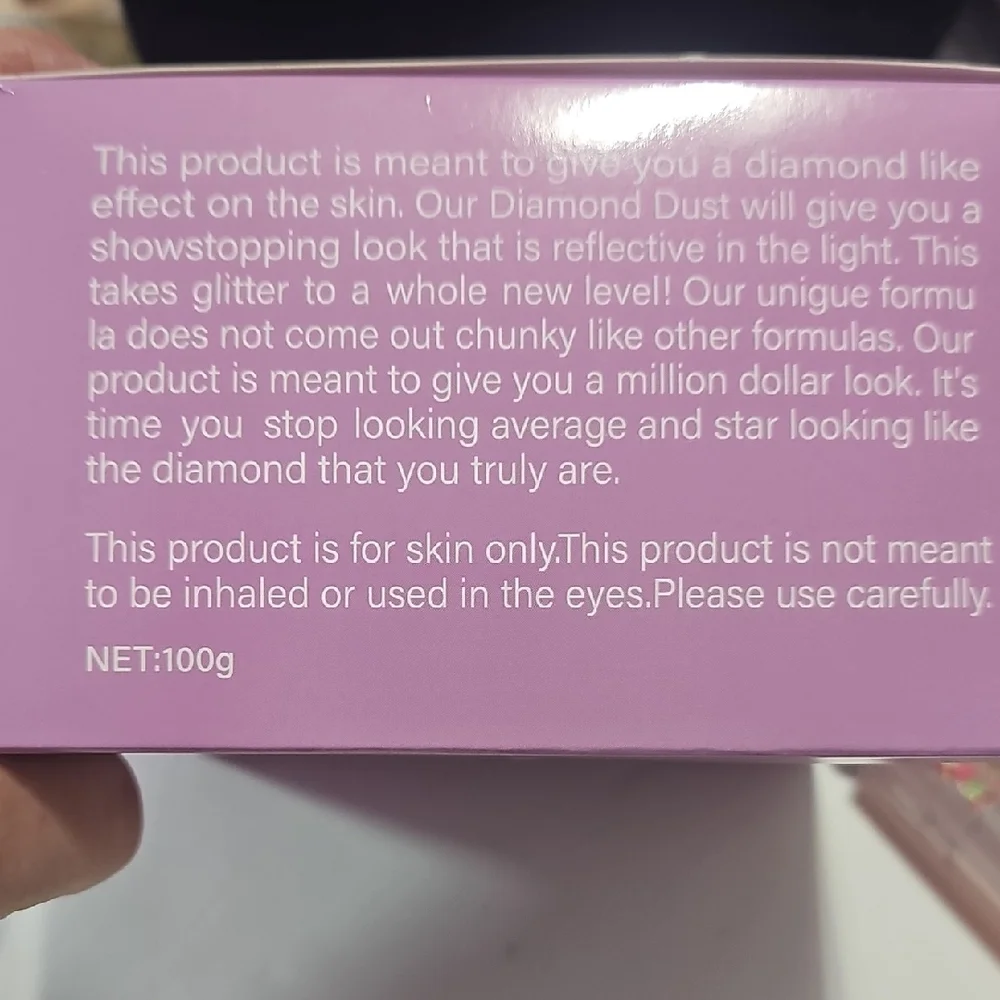 LAST ONE Yara Glow Glitter Body Powder - Sealed New 100g Limited Time Offer